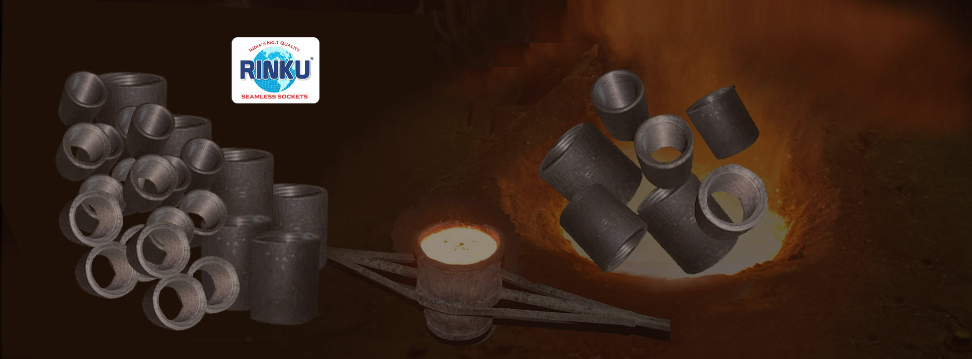 Rinku & Co.  Seamless Pipe Coupling Socket - GI BP MS Castting Pipe Coupling Fittings Manufacturer