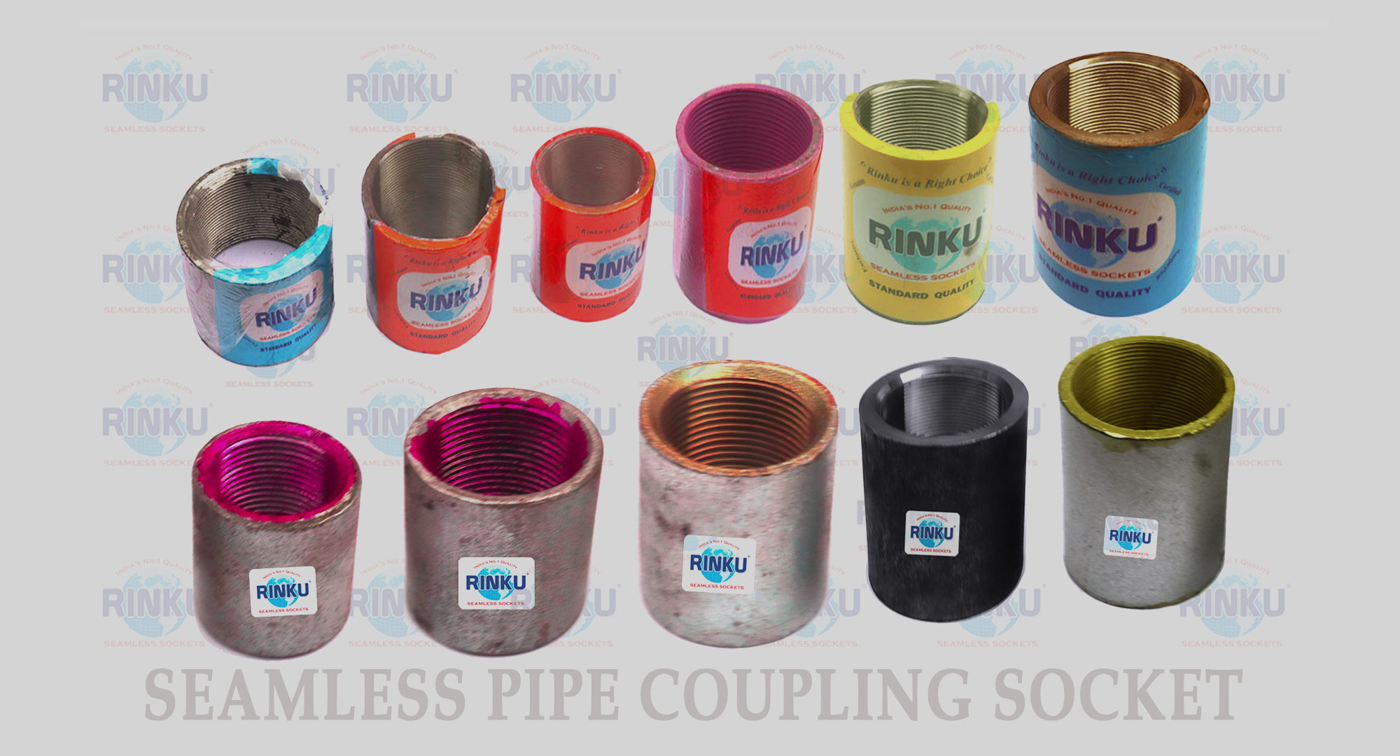 GI-BP-MS Pipe Coupling (Joints), Pipe Coupling Socket Manufacturers